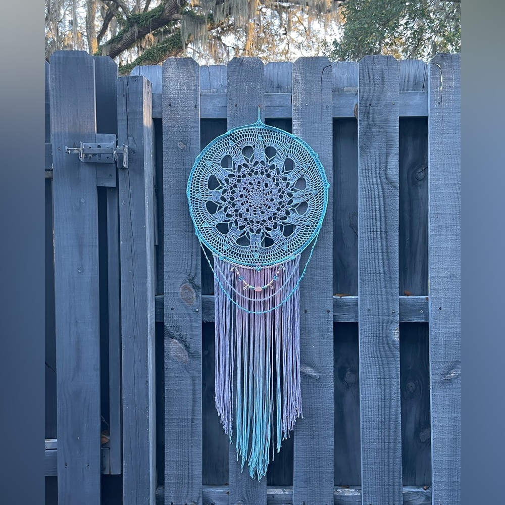 Large Crocheted Wall Decor